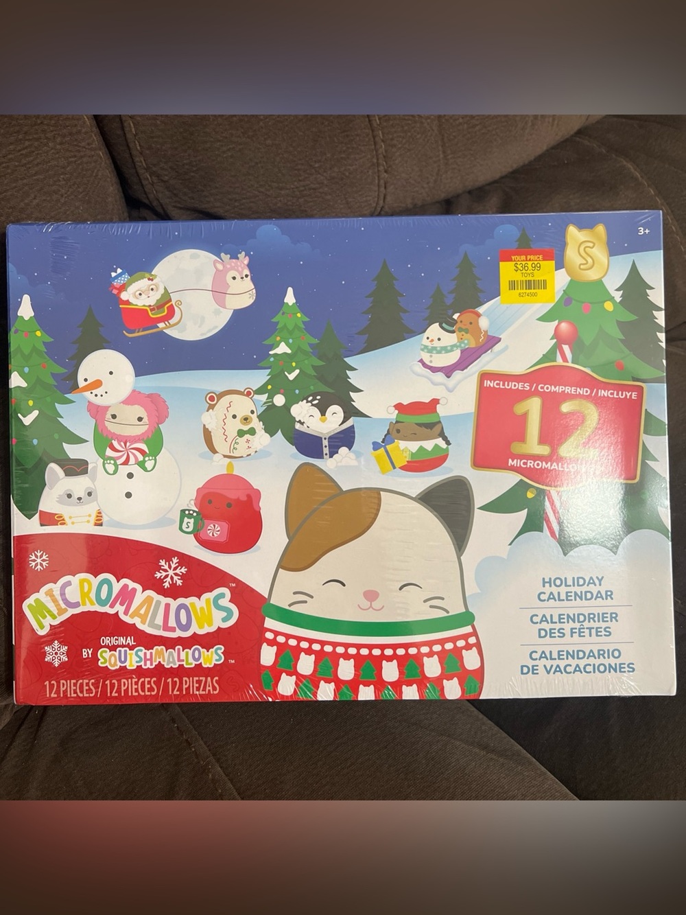 Squishmallows Micromallows Holiday Advent Calendar 12 Days Sealed RARE